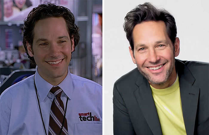 Paul Rudd At 36 And At 54 Years Old