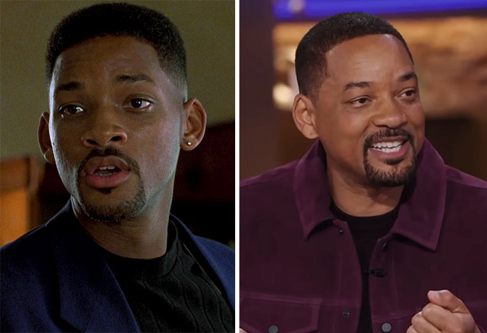 Will Smith At 26 And At 54 Years Old