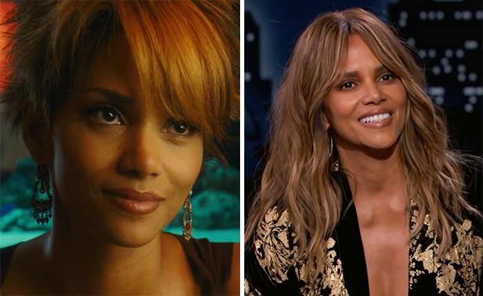 Halle Berry At 37 And At 55 Years Old