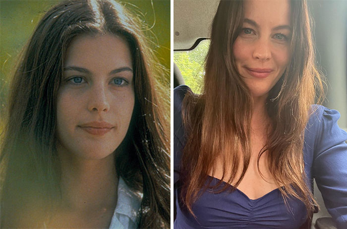Liv Tyler At 18 And At 45 Years Old