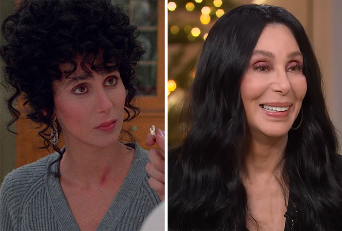 Cher At 41 And At 76 Years Old