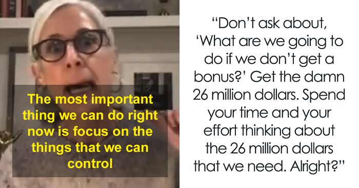 CEO Might Cancel Employee Bonuses While Keeping $3.9 Million For Herself, Gives This Completely Tone-Deaf Speech On Zoom