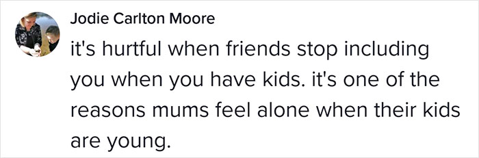 Woman Who Doesn’t Have Kids Gets Slammed By Parents After Revealing She Prefers To Be Friends With People Who Have A Similar Lifestyle Woman Who Doesn’t Have Kids Gets Slammed By Parents After Revealing She Prefers To Be Friends With People Who Have A Similar Lifestyle
