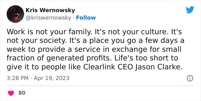 CEO Celebrates Worker Who Sold His Dog To Return To The Office, Sparks Huge Backlash Online CEO Celebrates Worker Who Sold His Dog To Return To The Office, Sparks Huge Backlash Online