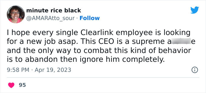 CEO Celebrates Worker Who Sold His Dog To Return To The Office, Sparks Huge Backlash Online CEO Celebrates Worker Who Sold His Dog To Return To The Office, Sparks Huge Backlash Online