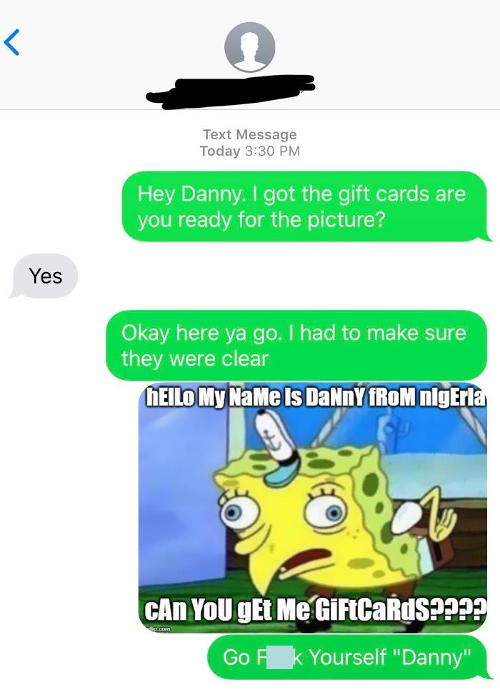 My Office Got An Email From Our “Site Manager” Asking Us To Get Ebay Gift Cards For A “Client”