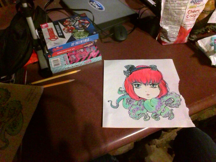 I Colored It From A Coloring Book