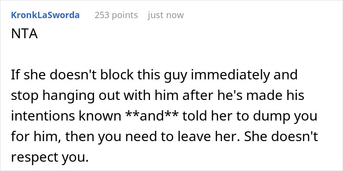 Guy Tells His Girlfriend "I Told You So" After Her Male Friend Tried To Hit On Her, Asks If He Was A Jerk