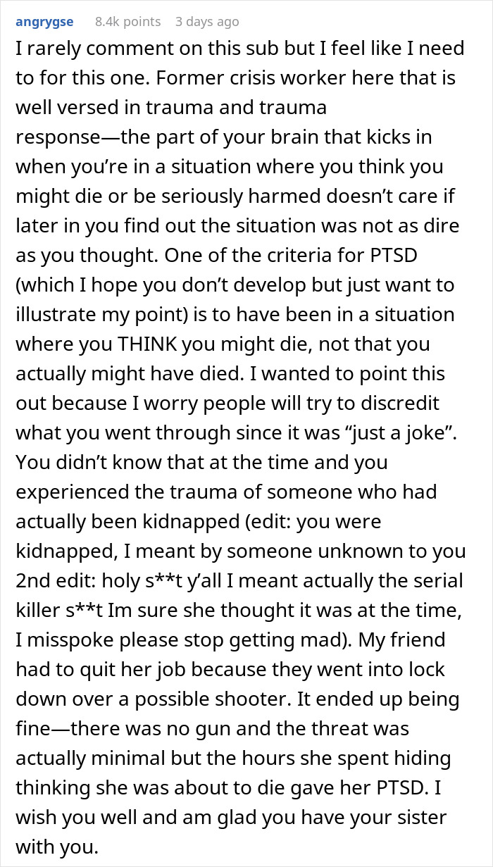 Woman Gets "Pretend" Kidnapped As A Proposal Surprise, Has A Mental Breakdown