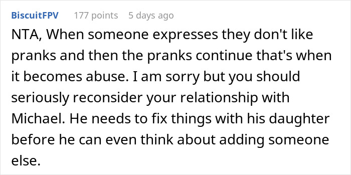 Woman Leaves Her Fiance's Birthday Party In Tears As His 16 Y.O. Daughter Played An Offensive Prank On Her Woman Leaves Her Fiance's Birthday Party In Tears As His 16 Y.O. Daughter Played An Offensive Prank On Her