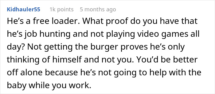 Guy Fails To Get Pregnant Girlfriend A Burger Despite Sitting At Home All Day While She Worked, She Kicks Him Out