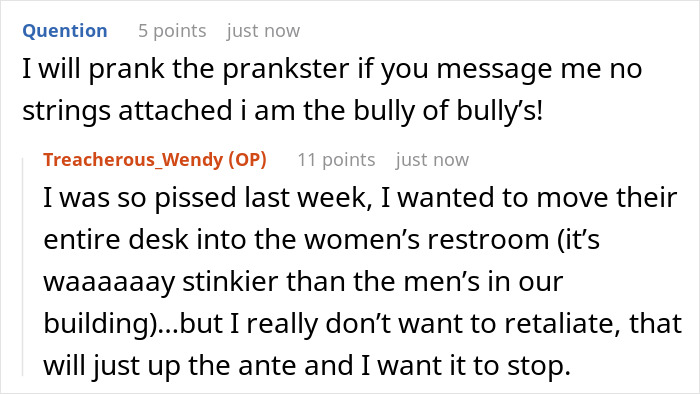 Woman Praised For Standing Up To Obnoxious Office Prankster Making Her “Lose Her Sanity” With All The Pranking Woman Praised For Standing Up To Obnoxious Office Prankster Making Her “Lose Her Sanity” With All The Pranking