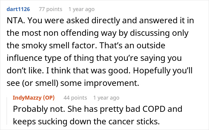 Person Avoids Coworker Who Stinks Of Cigarettes Until She Asks Why She Is Treated Differently, But Is “Crushed” By The Answer