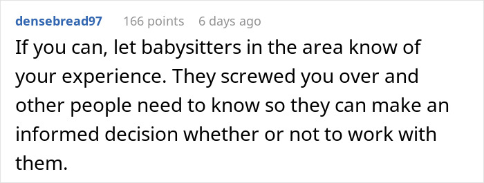 "The Price For Those 3 Days Was Going To Be $840": Babysitter Asks Parents To Still Pay Her For Her Service When They Cancel Last Minute "The Price For Those 3 Days Was Going To Be $840": Babysitter Asks Parents To Still Pay Her For Her Service When They Cancel Last Minute