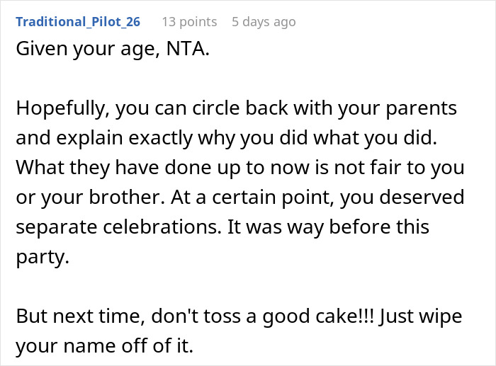 Teen Is Fed Up With Having To Celebrate Her Birthday With Her Little Brother, Infuriates Parents By Sabotaging It This Year Teen Is Fed Up With Having To Celebrate Her Birthday With Her Little Brother, Infuriates Parents By Sabotaging It This Year
