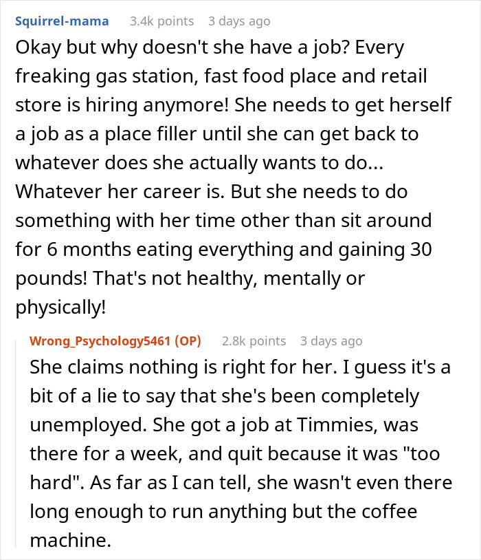 "She'll Leave Me With Plain Crackers": Guy Has To Go Hungry Because His Unemployed GF Eats Everything, He Finally Snaps "She'll Leave Me With Plain Crackers": Guy Has To Go Hungry Because His Unemployed GF Eats Everything, He Finally Snaps