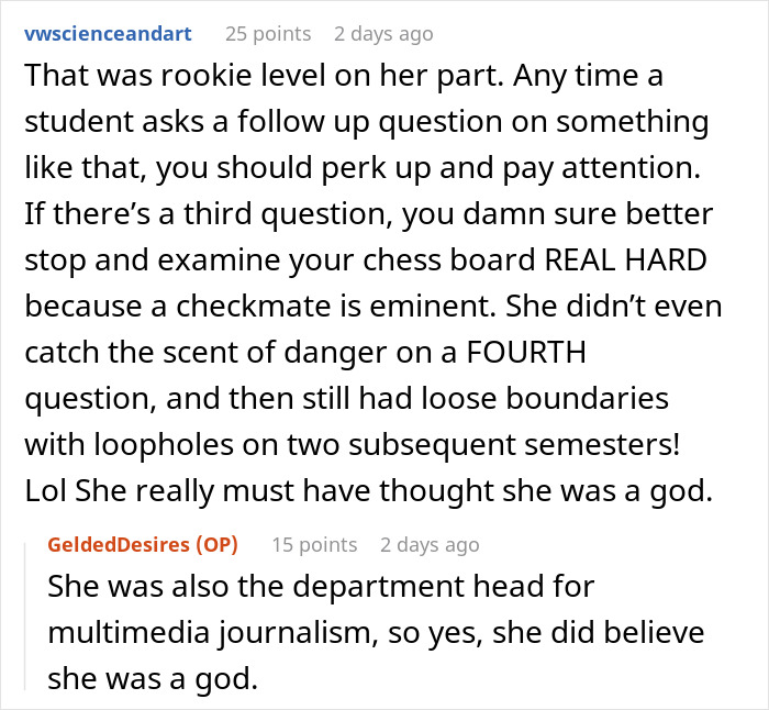 Self-Absorbed Professor Is Brought Back To Reality After One Student Cracks The Code To Getting 100% Pass Rate Self-Absorbed Professor Is Brought Back To Reality After One Student Cracks The Code To Getting 100% Pass Rate