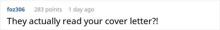 "The Call Should Have Ended There": Guy Tries To Impress Company With His Cover Letter, A Lawyer Calls Him Instead "The Call Should Have Ended There": Guy Tries To Impress Company With His Cover Letter, A Lawyer Calls Him Instead