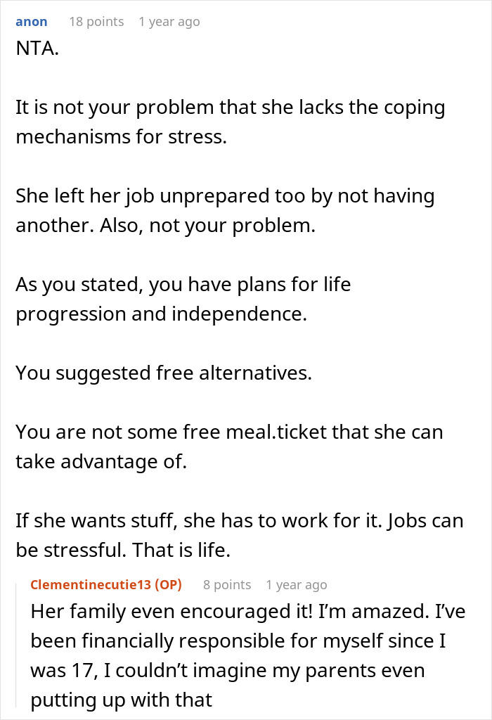 Friend Asks Woman To Pay For Everything When They Go Out Since She Lost Her Job, Gets “Not Happening” Reply Friend Asks Woman To Pay For Everything When They Go Out Since She Lost Her Job, Gets “Not Happening” Reply