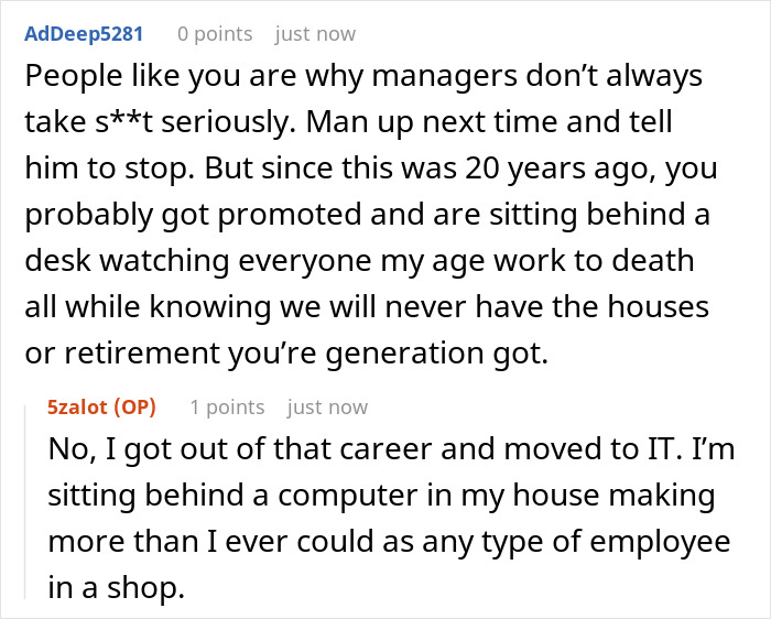 Employee Gets Sweet Revenge On A Manager Who Splashed Windshield Washer Fluid On Their Arm As A Joke Employee Gets Sweet Revenge On A Manager Who Splashed Windshield Washer Fluid On Their Arm As A Joke