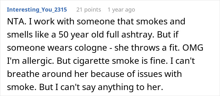 Person Avoids Coworker Who Stinks Of Cigarettes Until She Asks Why She Is Treated Differently, But Is “Crushed” By The Answer