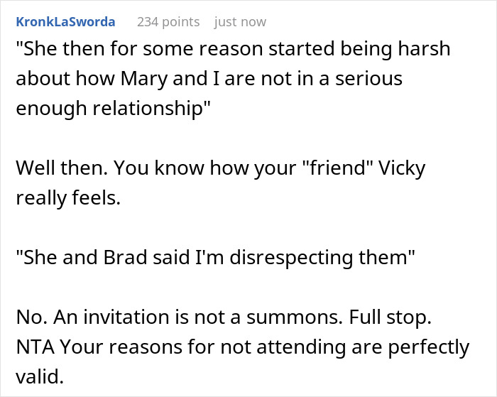 Man Rebels Against Friend's "No Ring No Bring" Wedding Rule After His Girlfriend Of 6 Years Isn't Invited