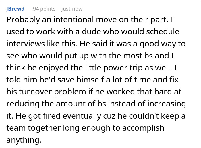 Irresponsible Recruiter Faces Rejection When Person Declines The Job Offer After They Failed To Be On Time For The Interview