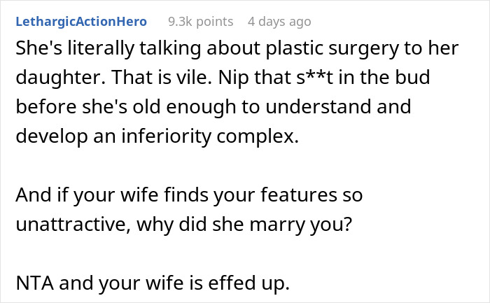 Mom Is Disappointed Her Baby Daughter Looks More Like Her Husband Than Her, Keeps Bashing Her Looks Until Husband Finally Snaps Mom Is Disappointed Her Baby Daughter Looks More Like Her Husband Than Her, Keeps Bashing Her Looks Until Husband Finally Snaps