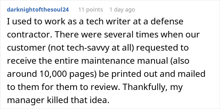 "Print Out The Internet? Yes Ma'am": Employee Shows Boss Just How Stupid Her Request Is By Following It To The Letter "Print Out The Internet? Yes Ma'am": Employee Shows Boss Just How Stupid Her Request Is By Following It To The Letter