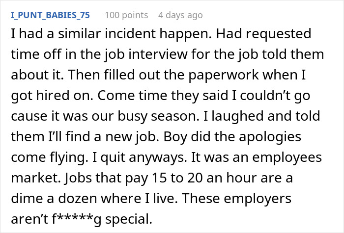 Boss Tries To Cancel Employee’s Day Off, So She Calls In Sick For Three, And The Whole Place Falls Apart Boss Tries To Cancel Employee’s Day Off, So She Calls In Sick For Three, And The Whole Place Falls Apart