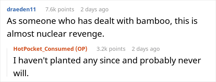 “I Quickly Discovered Running Bamboo”: Homeowner Takes Revenge On Inconsiderate Neighbor Refusing To Shift His Security Light “I Quickly Discovered Running Bamboo”: Homeowner Takes Revenge On Inconsiderate Neighbor Refusing To Shift His Security Light
