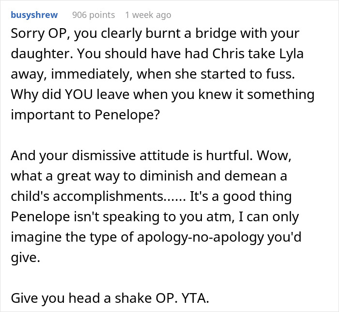 “This Has Caused Drama I Was Not Expecting”: Mom Misses Daughter’s School Performance Because Of Baby, Doesn’t Get Why She’s A Jerk