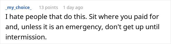 “She Flat-Out Refuses To Move”: Entitled Woman Ignores Theater Policy, Ends Up Learning Lesson The Embarrassing Way