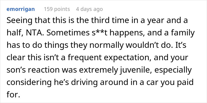 Teen Gets Mad At His Dad For Interrupting His Date To Ask Him To Pick Up His Little Sister, Says He "Failed As A Parent"