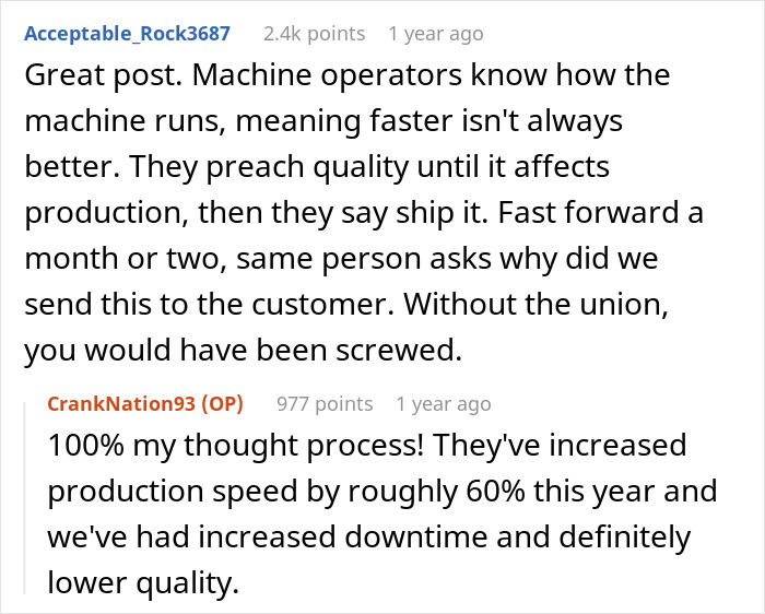 Worker Outsmarts Boss With A “Reverse Uno” After Being Pressured To Increase Productivity On Manufacturing Line Worker Outsmarts Boss With A “Reverse Uno” After Being Pressured To Increase Productivity On Manufacturing Line