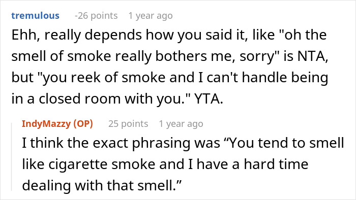 Person Avoids Coworker Who Stinks Of Cigarettes Until She Asks Why She Is Treated Differently, But Is “Crushed” By The Answer