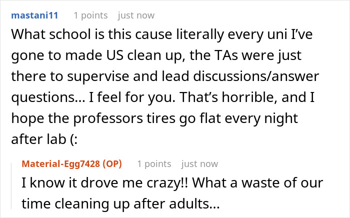 Professor Abuses Assistant's Time, Is Shocked When Their Overtime Runs Out And Things Hit The Fan Professor Abuses Assistant's Time, Is Shocked When Their Overtime Runs Out And Things Hit The Fan