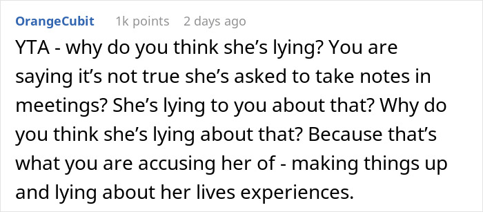 Guy Challenges His GF's Claims About Sexism At Work, Gets An Eye-Opening Reality Check Guy Challenges His GF's Claims About Sexism At Work, Gets An Eye-Opening Reality Check