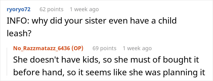 “Am I The Jerk For Telling My Sister She Is Too Heavy And Lazy To Watch My Kid?”