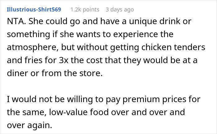 "Am I A Jerk For Refusing To Take My Girlfriend To Nice Places Because She Eats Like A Kid?" "Am I A Jerk For Refusing To Take My Girlfriend To Nice Places Because She Eats Like A Kid?"