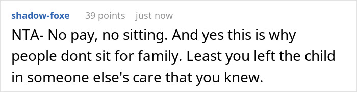 21 Y.O. Professional Babysitter Gets Manipulated Into Changing The Price ‘For Family’, Drops The Child At Another Relative's 21 Y.O. Professional Babysitter Gets Manipulated Into Changing The Price ‘For Family’, Drops The Child At Another Relative's