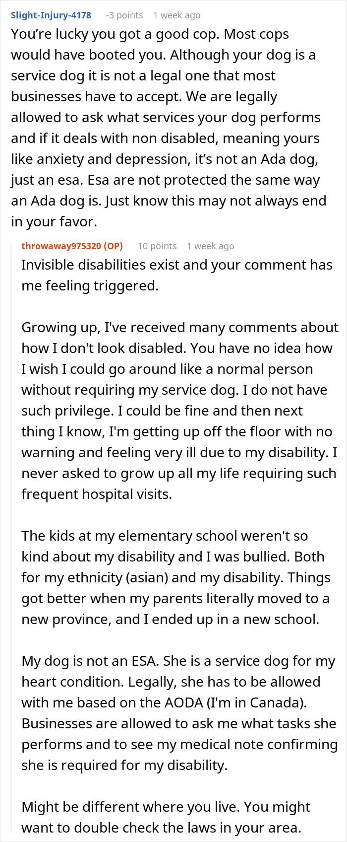 Karen Has A Meltdown Over Service Dog And Calls The Cops, Gets Banned From Walmart For A Year Karen Has A Meltdown Over Service Dog And Calls The Cops, Gets Banned From Walmart For A Year