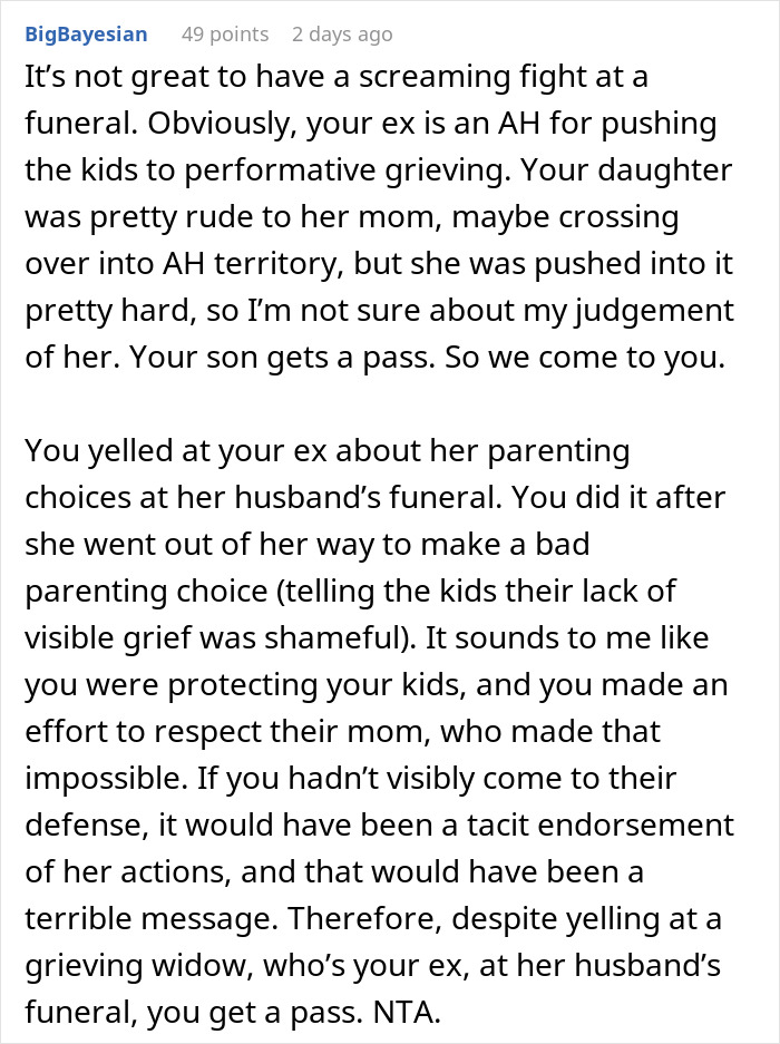Mom Is Disgusted With Kids’ Lack Of Grief Over Their Late Stepfather, Their Real Dad Steps In To Bring Her Back To Earth Mom Is Disgusted With Kids’ Lack Of Grief Over Their Late Stepfather, Their Real Dad Steps In To Bring Her Back To Earth