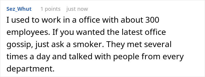 “She Took Breaks As Frequently As The Smokers Did”: Employee Gets Reported For Being On Her Phone During Lunchtime, Ends Up Maliciously Complying “She Took Breaks As Frequently As The Smokers Did”: Employee Gets Reported For Being On Her Phone During Lunchtime, Ends Up Maliciously Complying