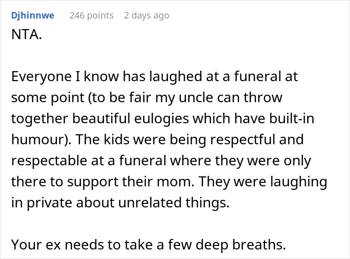 Mom Is Disgusted With Kids’ Lack Of Grief Over Their Late Stepfather, Their Real Dad Steps In To Bring Her Back To Earth Mom Is Disgusted With Kids’ Lack Of Grief Over Their Late Stepfather, Their Real Dad Steps In To Bring Her Back To Earth