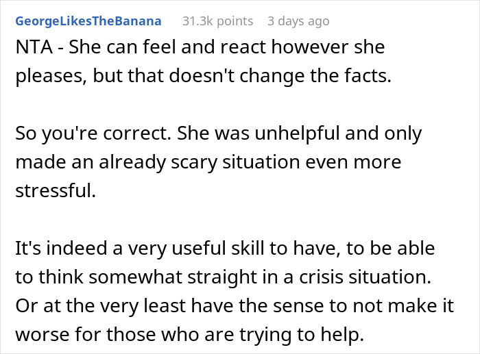 "She Has The Survival Instinct Of A Panda Raised In Captivity": Guy Reprimands Fiancée After She Panics In A Dangerous Situation "She Has The Survival Instinct Of A Panda Raised In Captivity": Guy Reprimands Fiancée After She Panics In A Dangerous Situation