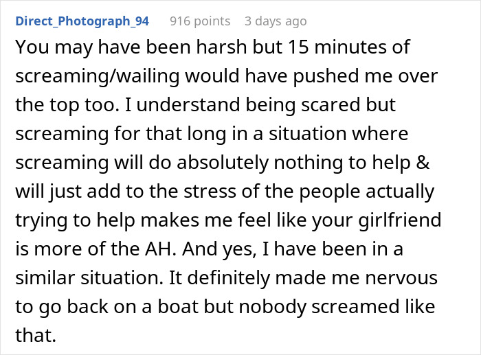 "She Has The Survival Instinct Of A Panda Raised In Captivity": Guy Reprimands Fiancée After She Panics In A Dangerous Situation "She Has The Survival Instinct Of A Panda Raised In Captivity": Guy Reprimands Fiancée After She Panics In A Dangerous Situation