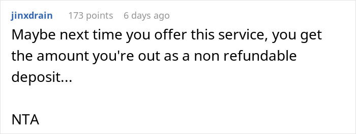 "The Price For Those 3 Days Was Going To Be $840": Babysitter Asks Parents To Still Pay Her For Her Service When They Cancel Last Minute "The Price For Those 3 Days Was Going To Be $840": Babysitter Asks Parents To Still Pay Her For Her Service When They Cancel Last Minute