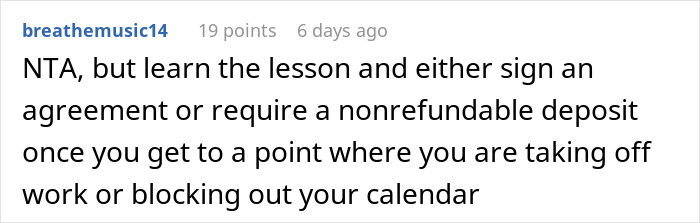 "The Price For Those 3 Days Was Going To Be $840": Babysitter Asks Parents To Still Pay Her For Her Service When They Cancel Last Minute "The Price For Those 3 Days Was Going To Be $840": Babysitter Asks Parents To Still Pay Her For Her Service When They Cancel Last Minute