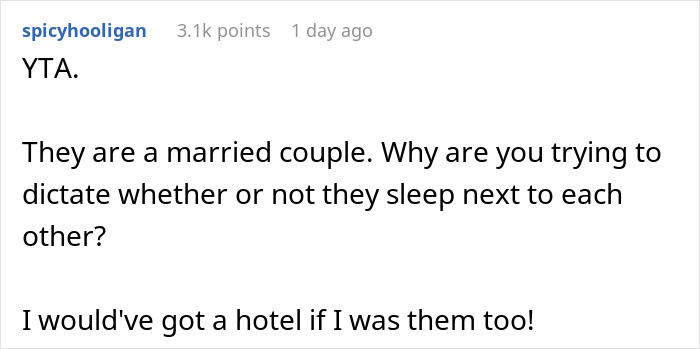 Woman Wonders If She Is A Jerk For Making Her Daughter Sleep Separately From Her Wife Woman Wonders If She Is A Jerk For Making Her Daughter Sleep Separately From Her Wife